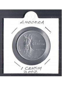 ANDORRA 1 Centim 2002 Isard Fior di Conio